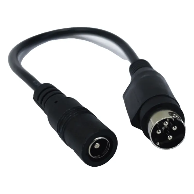 Adaptador Universal DC Hembra a Minidin 4 Pines Macho / Recomendado para DVR´s epcom / HIKVISION