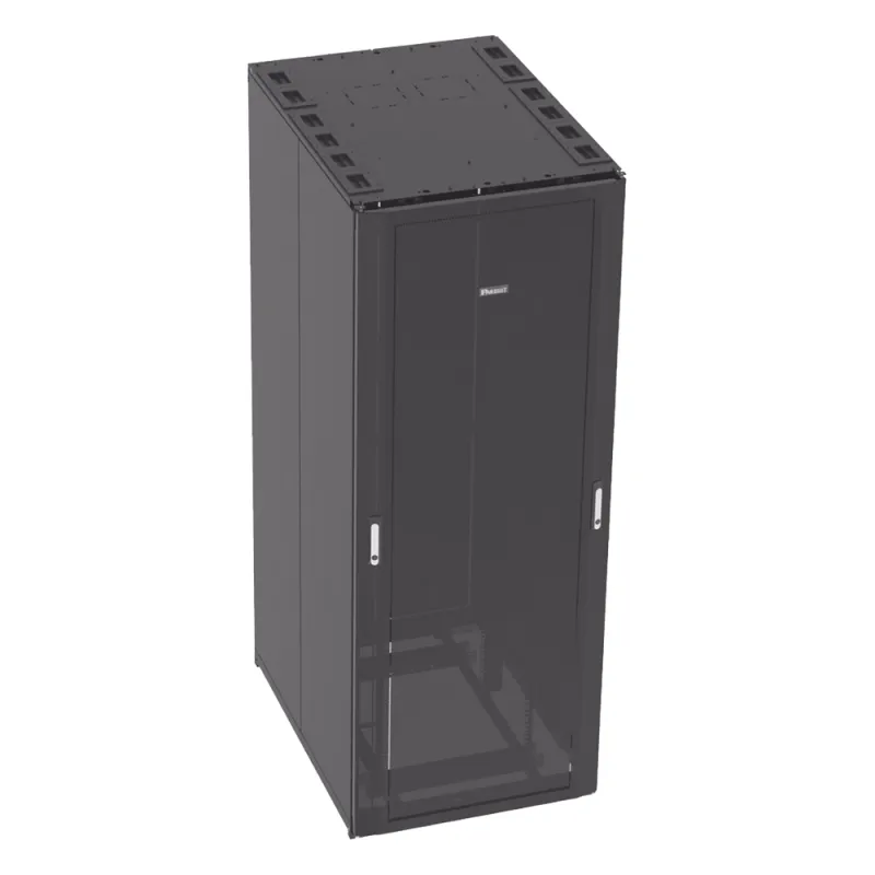 Gabinete Net-Access™ para Centros de Datos, 45UR, 800mm de Ancho, 1070mm de Profundidad, Fabricado en Acero, Color Negro