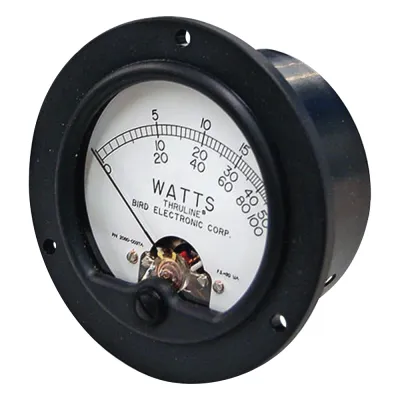 Carátula-Medidor de Reemplazo para Wattmetro BIRD 43.