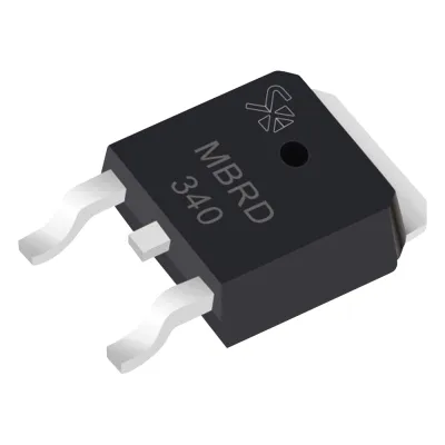 Diodo Rectificador Schottky, 3 Amp., 40 PIV, para SMD, Montaje DPAK, Tipo Anodo Dual.