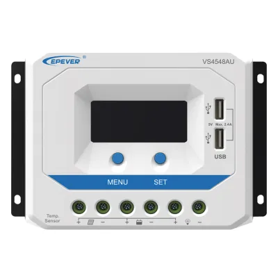Controlador Solar de Carga PWM 12/24/36/48 V 45 A, Salida USB, con Display
