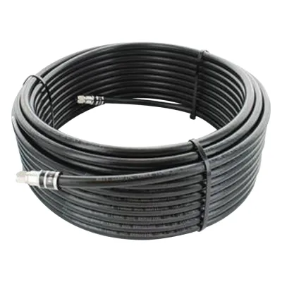 Jumper Coaxial con Cable Wilson-RG11 | Conector F Macho en los Extremos | 22.86 Metros (75 Pies) de Longitud