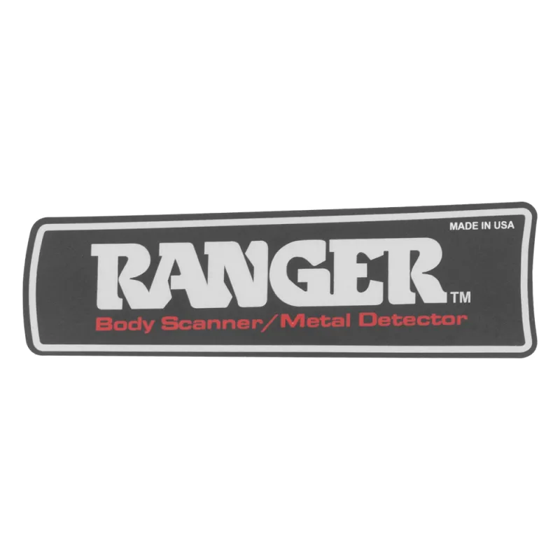 Label para Detector RANGER1000 y 1500