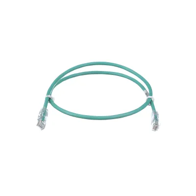 Cable de Parcheo TX6, UTP Cat6, 24 AWG, CM, Color Verde, 9.14 Metros (30 Pies)