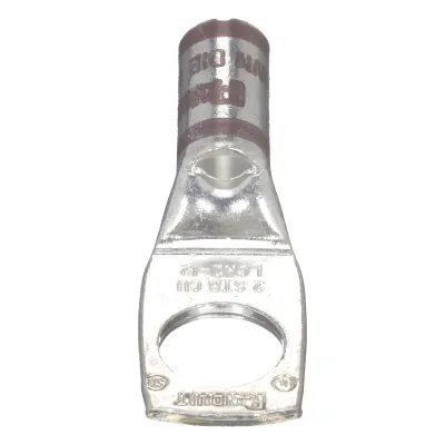 Zapata de compresión LCA2-12-Q, para cal. 2 Awg, Barreno para tornillo prisionero de 1/2, 1 Pz