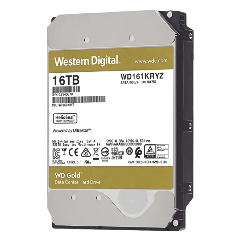 Disco Duro Enterprise 16TB WD GOLD