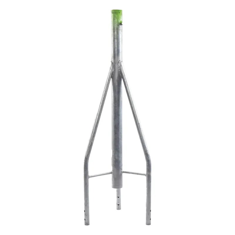 Tramo de Remate (Copete) para Tramo STZ-30 Galvanizado Electrolítico con Opresores para Pararrayo.