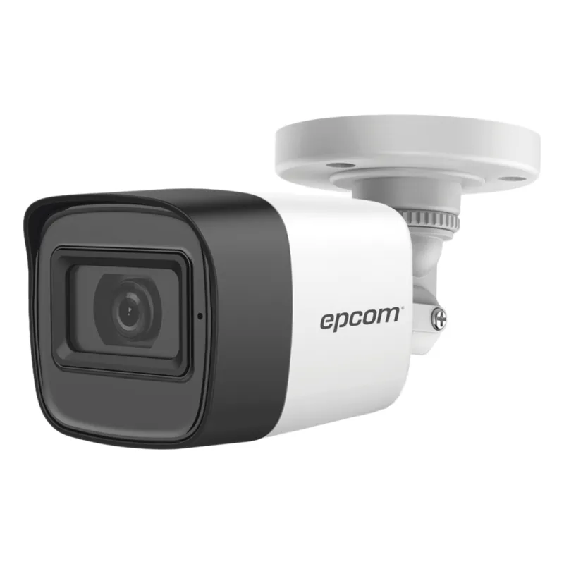 AUDIO POR COAXITRON / Bala TURBOHD 5 Megapixel / Gran Angular 85.5° / Lente 2.8 mm / 30 mts IR EXIR / Exterior IP67 / 4 Tecnologías / dWDR
