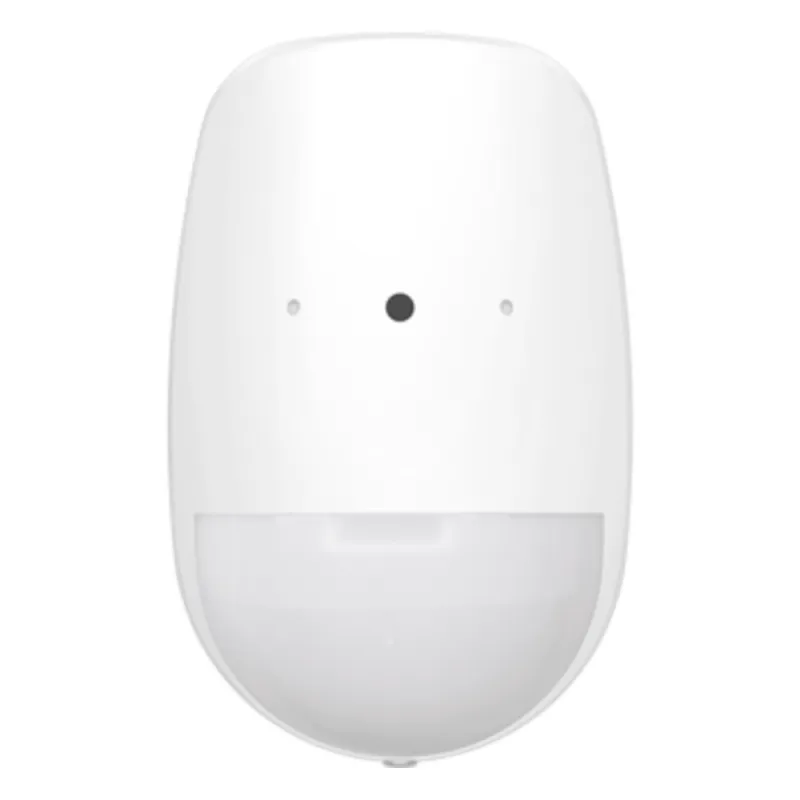 Sensor de Movimiento PIR y Ruptura de Cristal Inalámbrico / Detección PIR 12 m (39.4 ft) / Cobertura 85.9° / Ruptura de Cristal 8 m (26.2 ft) / 120° / Inmunidad a Mascotas 30 kg (66 lb) / Batería 4 Años / AX PRO Hikvision