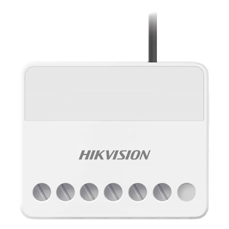 (AX PRO) Relevador Inalámbrico / 1 Entrada de Alarma 24/7 / 1 Salida de Relevador 0 a 36 Vcc (Max. 5 A)