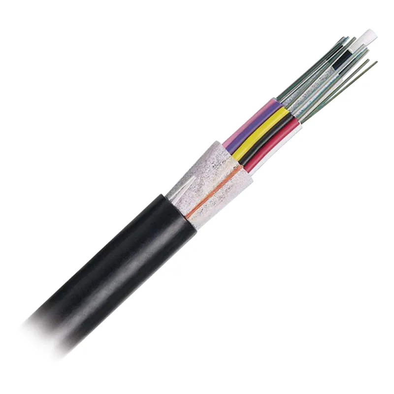 Cable de Fibra Óptica de 24 Hilos, OSP (Planta Externa), No Armada (Dieléctrica), 250um, Monomodo OS2, Precio Por Metro