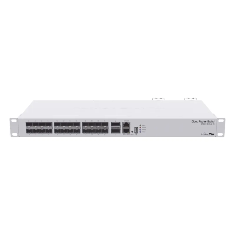 Cloud Router Switch, Sistema Operativo Dual 24 Puertos 10G SFP+, 2 Puertos 40G QSFP+