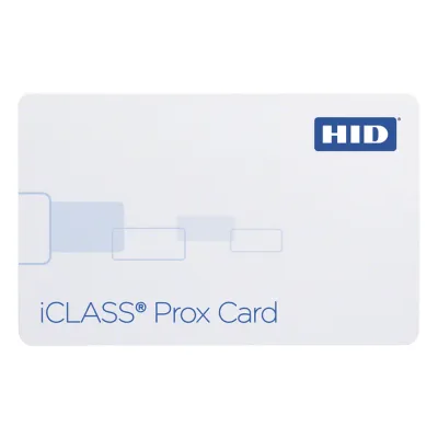 Tarjeta DUAL iClass + Proximidad 2120/ PVC Compuesto/ Garantía de por Vida/ Preprogamada a 26 bits