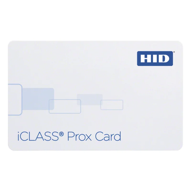 Tarjeta DUAL iClass + Proximidad 2120/ PVC Compuesto/ Garantía de por Vida/ Preprogamada a 26 bits