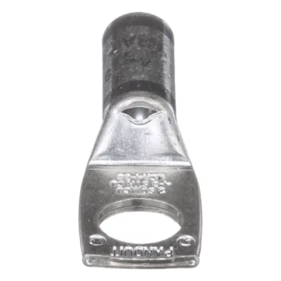 Zapata de compresión LCA4-38-L, para cal. 4 Awg, Barreno para tornillo prisionero de 3/8, 1 Pz