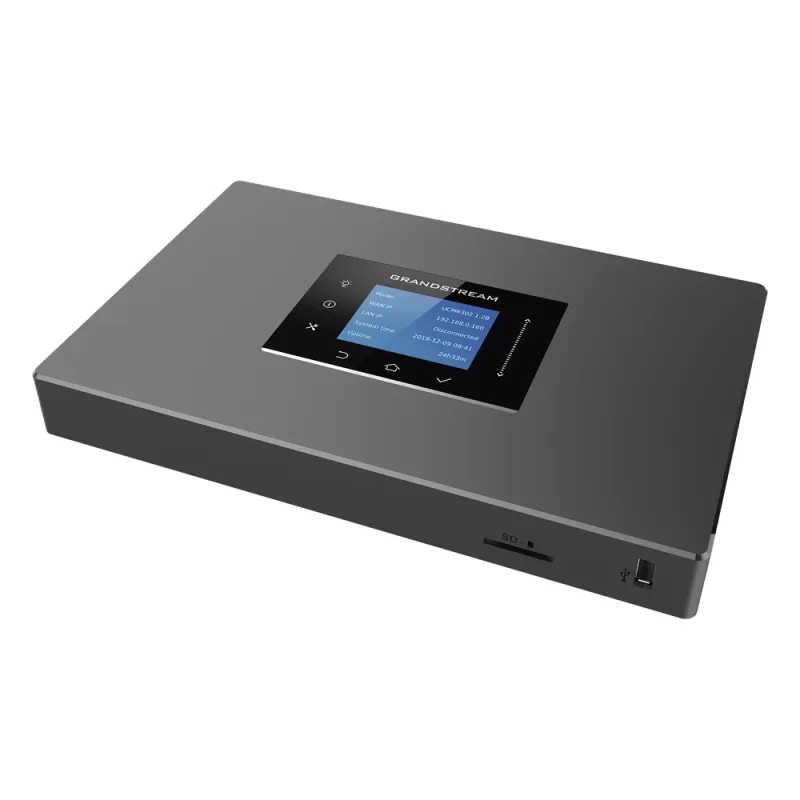 Conmutador IP-PBX para hasta 500 usuarios y 75 llamadas simultaneas, 1FXO, 1FXS, para solución de comunicaciones unificadas y colaboración
