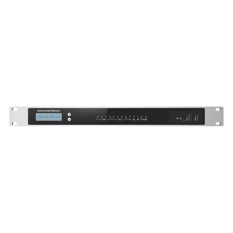 Conmutador IP-PBX para hasta 2000 usuarios y 300 llamadas simultaneas, 4FXO, 4FXS, para solución de comunicaciones unificadas y colaboración