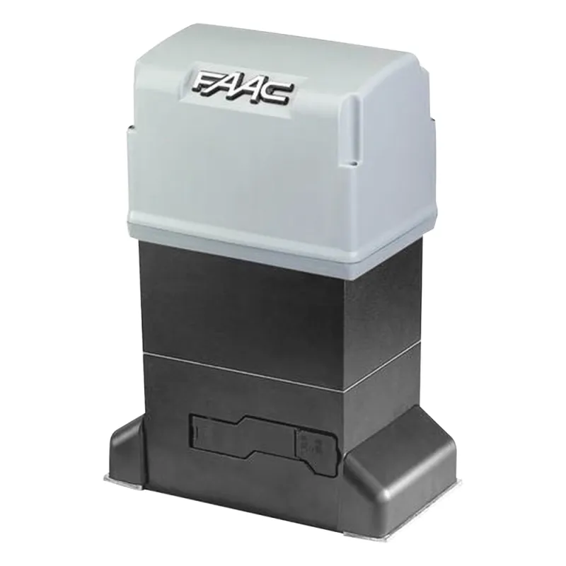 Operador FAAC 844 ER de Uso Intensivo Para Puertas Corredizas de 1800 Kg y Hasta 40 Metros / Voltaje de Operación 220V