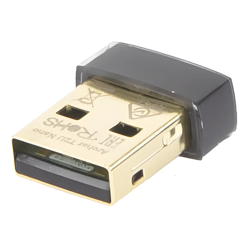 Mini Adaptador USB inalámbrico doble banda AC 600 Mbps, antena onmidireccional.