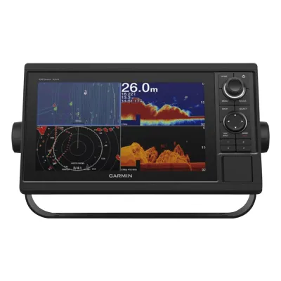 GPSMAP® 1022xsv ecosonda de 10" SIDEVÜ, CLEARVÜ y CHIRP tradicional.
