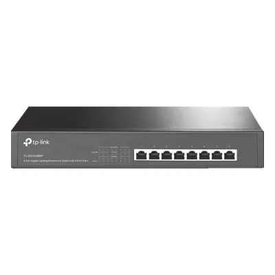 Switch Gigabit PoE+ no administrable de 8 puertos 10/100/1000 Mbps, para escritorio