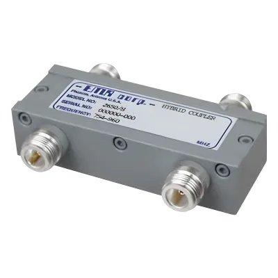 Acoplador Hibrido para 2 Canales, 406-512 MHz, Carga de 125 Watt, N Hembras.