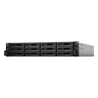 Servidor de Almacenamiento Synology RackStation RS3621RPxs | 12 Bahías | Procesador Intel Xeon D-1531 de 6 Núcleos | 8 GB DDR4 ECC | Expandible a 36 Bahías | Energía Redundante | Compatible con Virtualización y RAID.