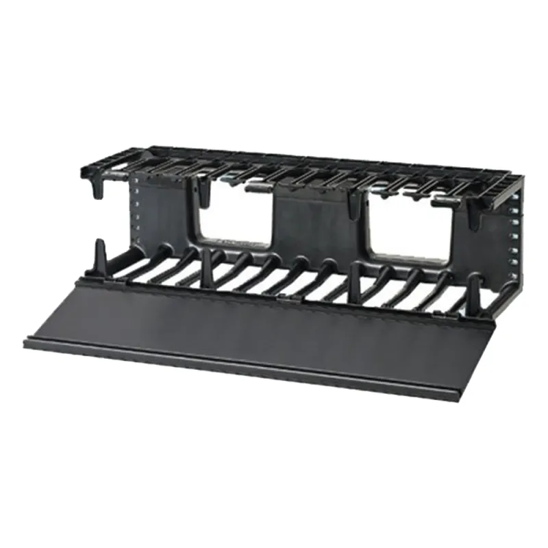 Organizador de Cables Horizontal NetManager, Sencillo (Solo Frontal), Para Rack de 19in, 3UR