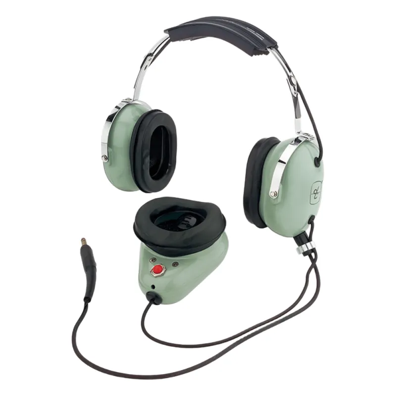 Auriculares estilo Muff-Mic para operaciones de mantenimiento y rampas en aeropuertos