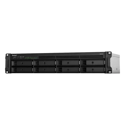 Servidor de Almacenamiento en Red RackStation RS1221+ | 8 Bahías | Expansión a 12 Bahías | CPU AMD Ryzen V1500B | 4 GB DDR4 ECC | RAID Soportado | 10/25GbE | Synology High Availability | Protección de Datos Integral.