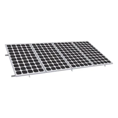 Montaje para Panel Solar, Riel de 4400mm para Módulos con Espesor de 35mm, Velocidad de Viento Máx. 136km/h