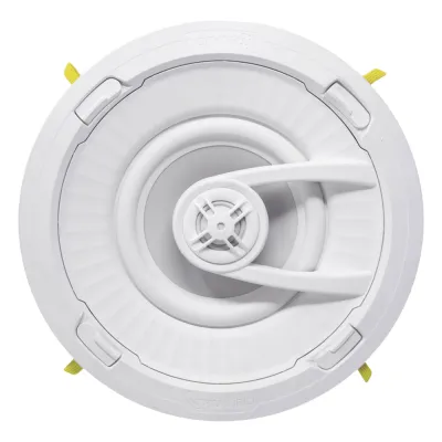 Altavoz de 7 " | montaje de Techo | Diseño TruGrip | Instalacion Sin Herramientas | Woofer de Polipropileno Blanco con Quick Connect
