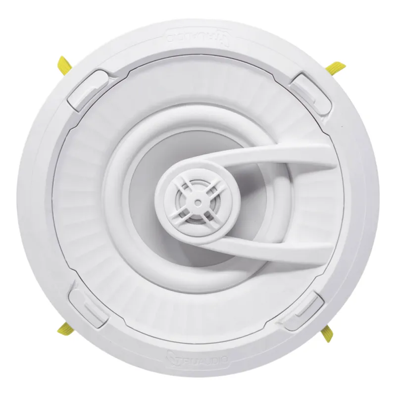 Altavoz de 7 " | montaje de Techo | Diseño TruGrip | Instalacion Sin Herramientas | Woofer de Polipropileno Blanco con Quick Connect