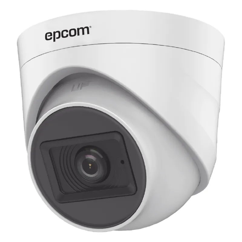 AUDIO POR COAXITRON / Domo TURBOHD 2 Megapixel (1080p) / Gran Angular 106° / Lente 2.8 mm / 20 mts IR EXIR / Interior / 4 Tecnologías / dWDR