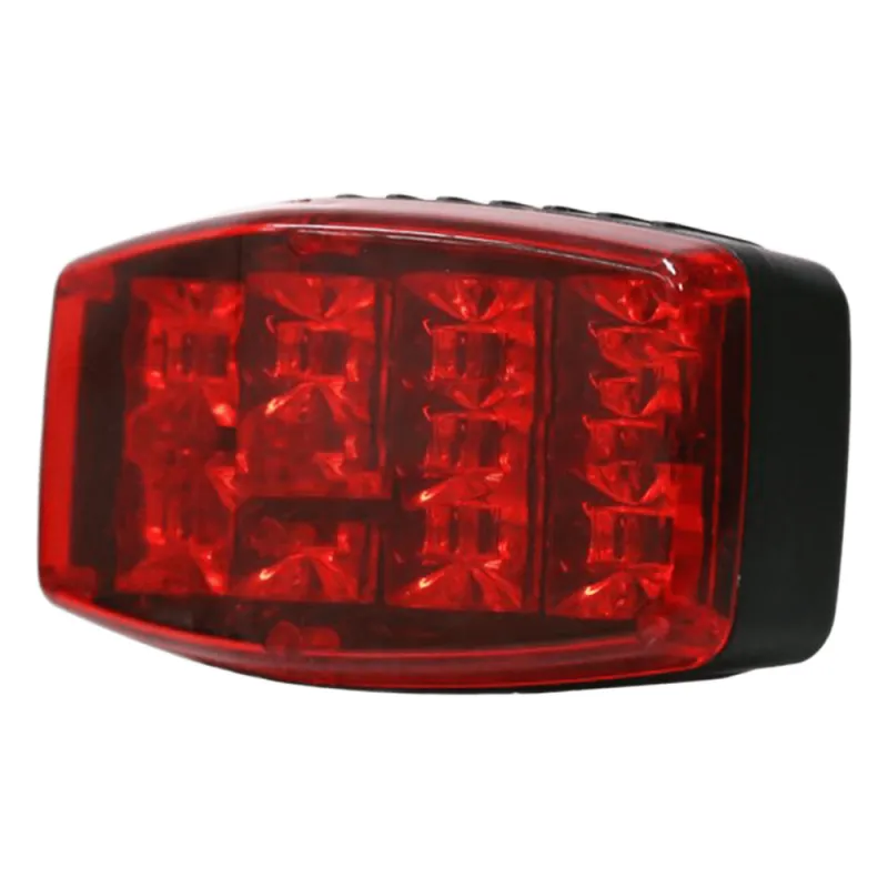 Luz Frontal Ultra Brillante para motocicleta, color rojo