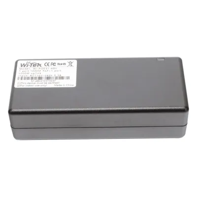 Inyector PoE 30W / PoE 802.3 af/at / 48V / Conexión plug and play / Alcance de hasta 100 metros / Aplicaciones CCTV