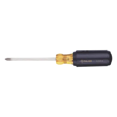 Desarmadores Punta Phillips #2 con Barra Redonda (4" x 8-5/16").