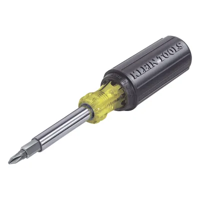 Desarmador Multipunta, 11 en 1, con Puntas Phillips, Ranuradas, Cuadradas y Torx.