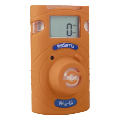 Monitor Personal de Monóxido de Carbono (CO) / Rango 0-500 ppm / Resolución 1 ppm / 2 Años de Operación Continua / Desechable sin Mantenimiento / IP67 / Alarmas Audibles, Visuales y Vibratorias
