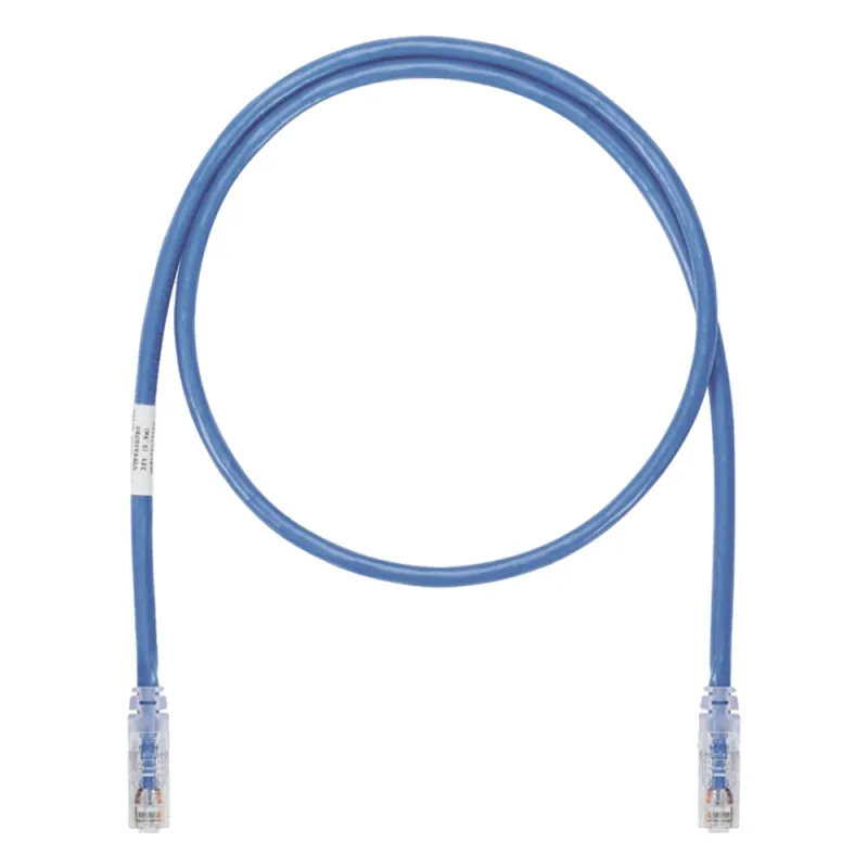 Cable de Parcheo UTP, Cat6A, 24 AWG, CM, Color Azul, 3.05 Metros (10 Pies)