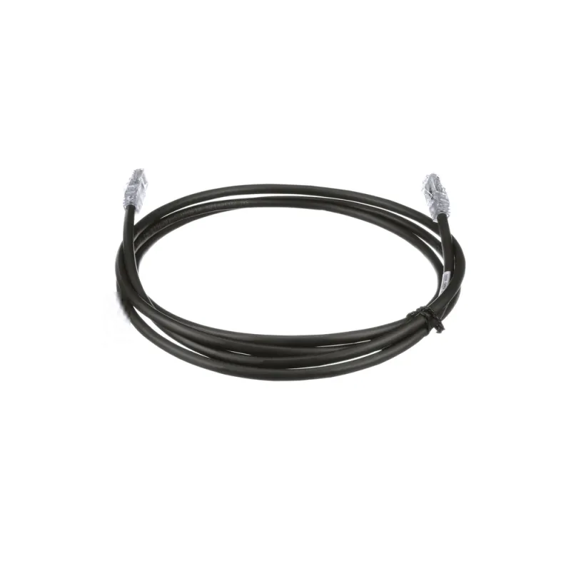 Cable de Parcheo UTP, Cat6A, 24 AWG, CM, Color Negro, 7.92 Metros (26 Pies)