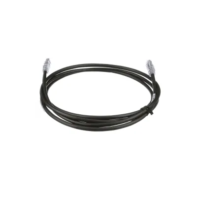 Cable de Parcheo UTP, Cat6A, 24 AWG, CM, Color Negro, 10.67 Metros (35 Pies)
