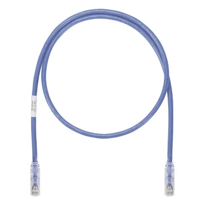 Cable de Parcheo UTP, Cat6A, 24 AWG, CM, Color Azul, 15.24 Metros (50 Pies)
