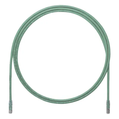 Cable de Parcheo UTP, Cat6A, 24 AWG, CM, Color Verde, 1.52 Metros (5 Pies)