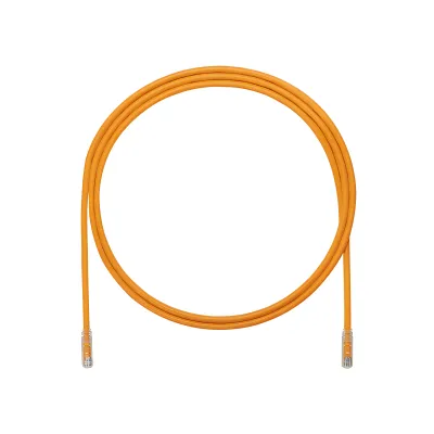 Cable de Parcheo UTP, Cat6A, 24 AWG, CM, Color Naranja, 1.52 Metros (5 Pies)