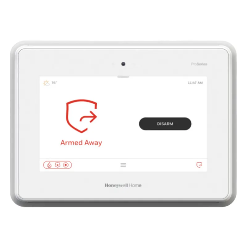 Panel de alarma todo en uno con pantalla táctil de 7 pulgadas, Alexa integrada, cámara y Wi-Fi/Z-Wave Plus