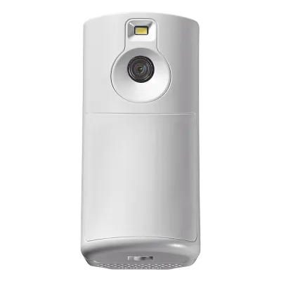 Detector de movimiento inalámbrico para interior con cámara integrada y video verificación para sistemas Honeywell Home