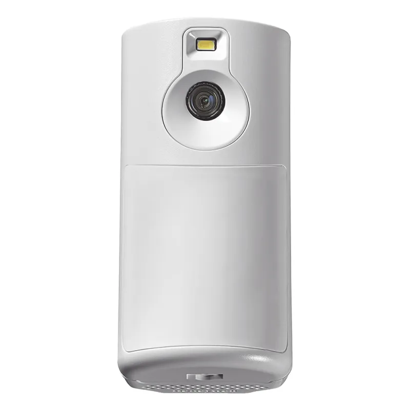 Detector de movimiento inalámbrico para interior con cámara integrada y video verificación para sistemas Honeywell Home