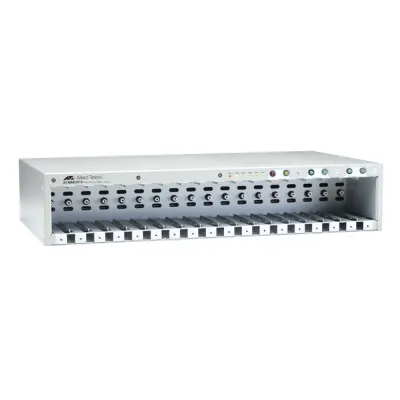 Chasis 18-Slot para MMC2xxx & MMC6xxx series Mini Media Converters, No PSU