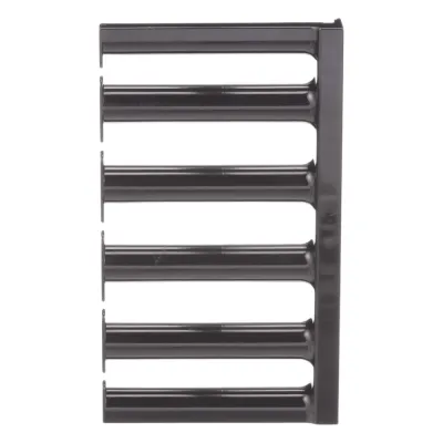Dedos Administradores con Control de Radio de Curvatura, 5 in de Profundidad, 5 UR, Color Negro
